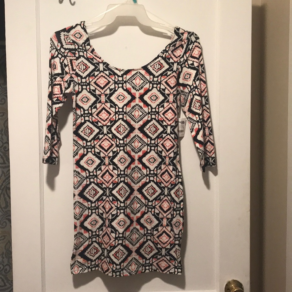 Charlotte Russe Bonfire fitted dress